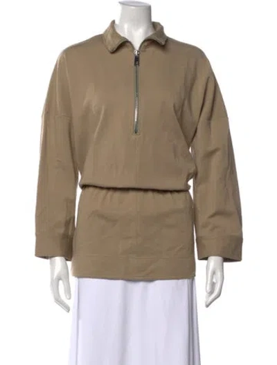 Pre-owned Tibi Midi Length Dress In Neutral