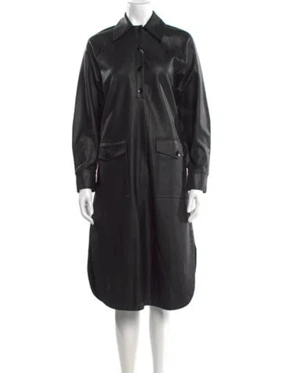 Pre-owned Tibi Midi Length Dress W/ Tags In Black