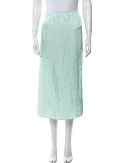 Pre-owned Tibi Midi Length Skirt In Black