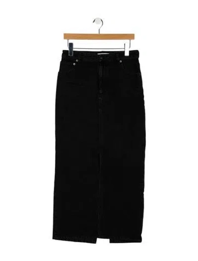 Pre-owned Tibi Midi Length Skirt In Black
