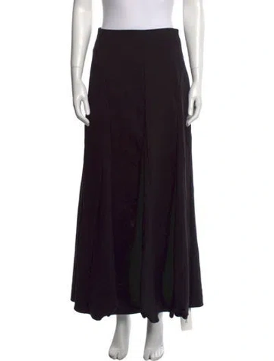 Pre-owned Tibi Midi Length Skirt In Black