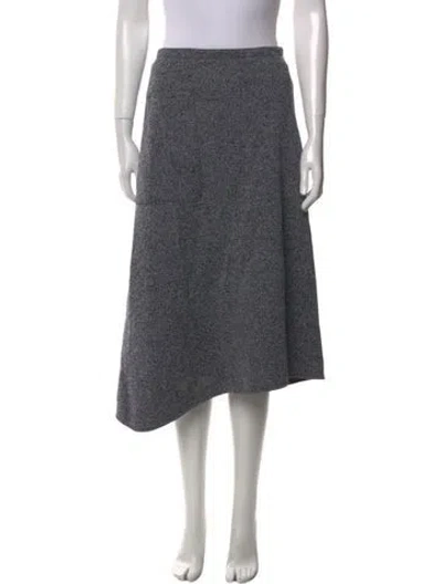 Pre-owned Tibi Midi Length Skirt In Blue