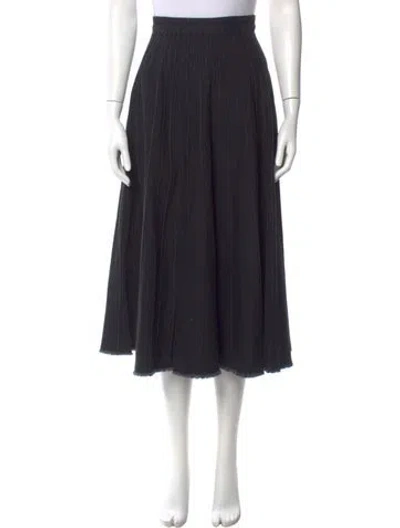 Pre-owned Tibi Midi Length Skirt In Blue