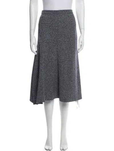 Pre-owned Tibi Midi Length Skirt In Blue