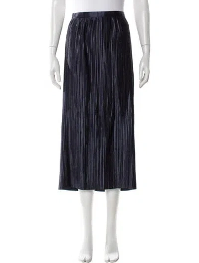 Pre-owned Tibi Midi Length Skirt In Blue