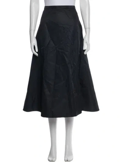 Pre-owned Tibi Midi Length Skirt In Blue