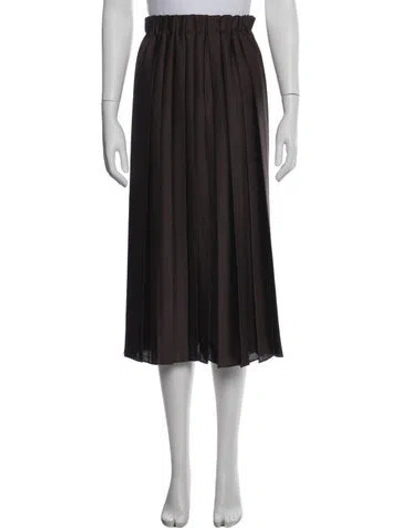 Pre-owned Tibi Midi Length Skirt In Blue