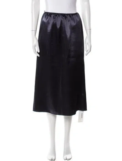 Pre-owned Tibi Midi Length Skirt In Blue
