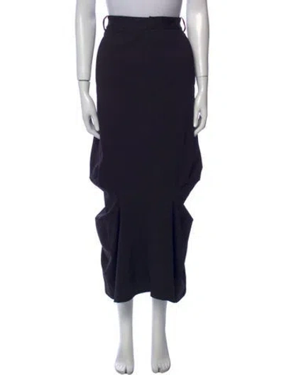 Pre-owned Tibi Midi Length Skirt In Blue