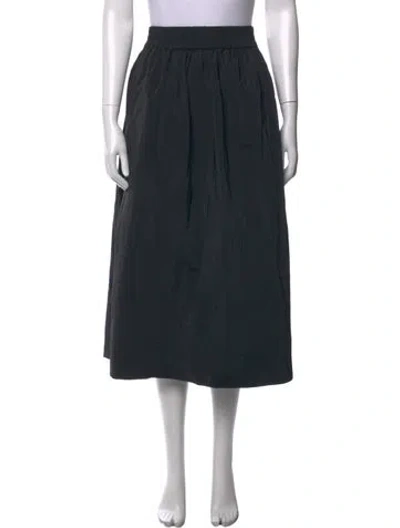 Pre-owned Tibi Midi Length Skirt In Blue