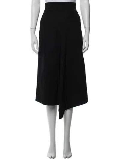 Pre-owned Tibi Midi Length Skirt In Blue