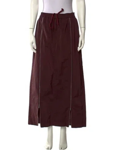 Pre-owned Tibi Midi Length Skirt In Brown