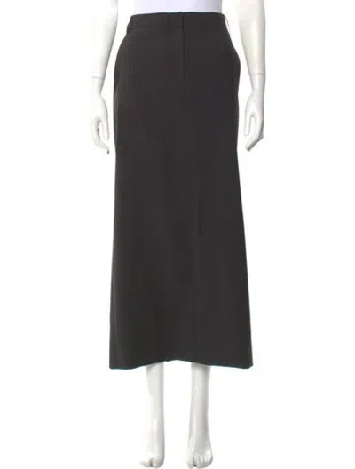 Pre-owned Tibi Midi Length Skirt In Gray
