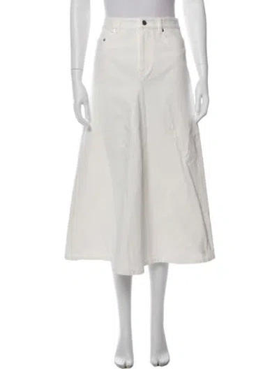 Pre-owned Tibi Midi Length Skirt In Gray