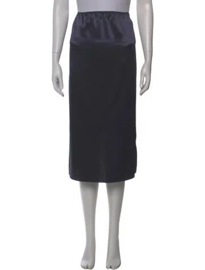 Pre-owned Tibi Midi Length Skirt In Gray