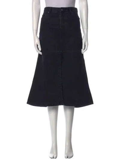 Pre-owned Tibi Midi Length Skirt In Gray