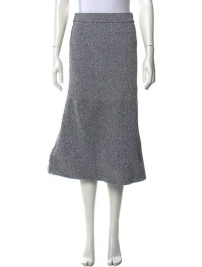 Pre-owned Tibi Midi Length Skirt In Gray