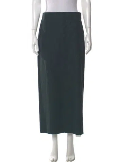 Pre-owned Tibi Midi Length Skirt In Green