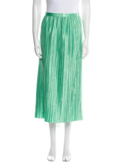 Pre-owned Tibi Midi Length Skirt In Green