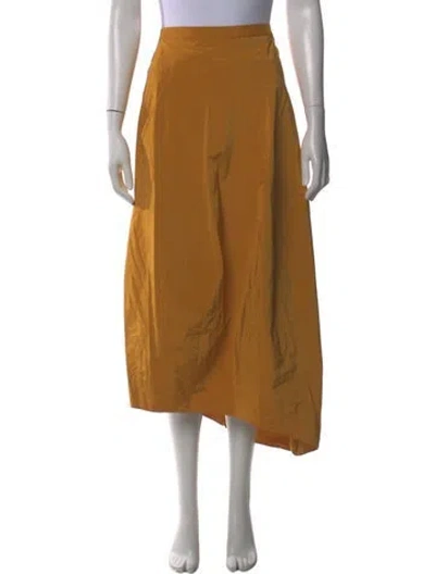 Pre-owned Tibi Midi Length Skirt In Green