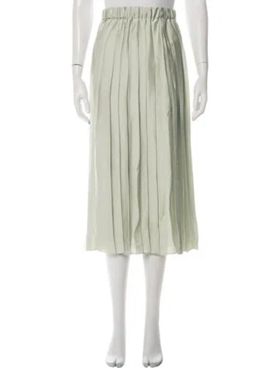 Pre-owned Tibi Midi Length Skirt In Green