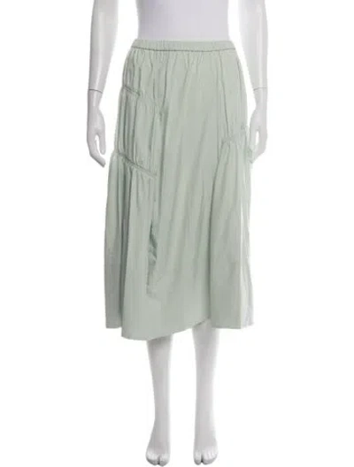 Pre-owned Tibi Midi Length Skirt In Green