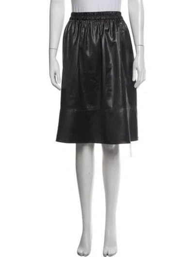 Pre-owned Tibi Midi Length Skirt In Grey