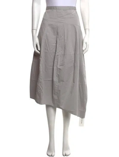Pre-owned Tibi Midi Length Skirt In Grey