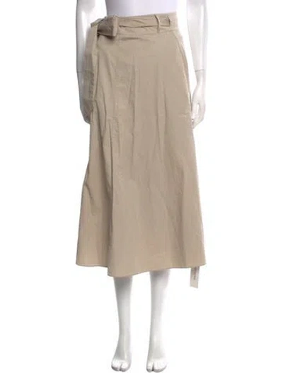 Pre-owned Tibi Midi Length Skirt In Neutral