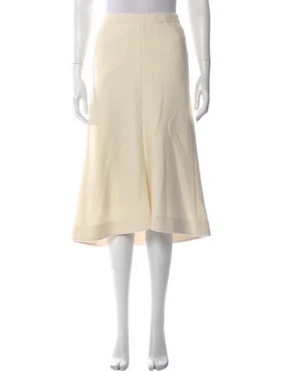 Pre-owned Tibi Midi Length Skirt In Neutral