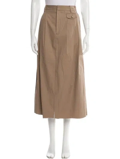 Pre-owned Tibi Midi Length Skirt In Neutral