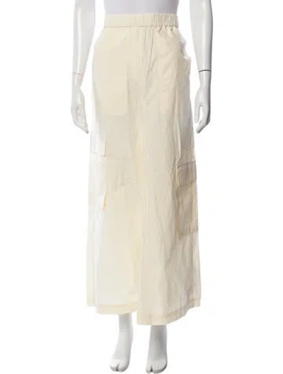 Pre-owned Tibi Midi Length Skirt In Neutral