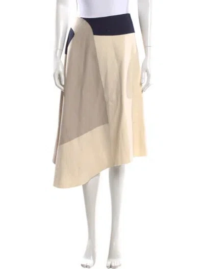 Pre-owned Tibi Midi Length Skirt In Neutral