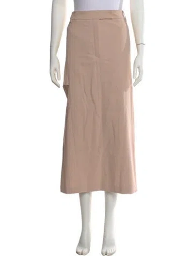 Pre-owned Tibi Midi Length Skirt In Neutral
