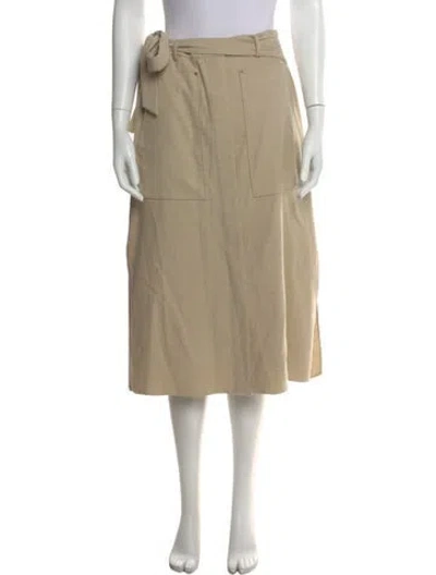 Pre-owned Tibi Midi Length Skirt In Neutral