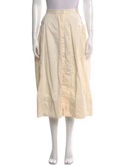 Pre-owned Tibi Midi Length Skirt In Neutral