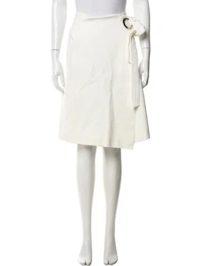 Pre-owned Tibi Midi Length Skirt In Neutrals