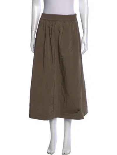Pre-owned Tibi Midi Length Skirt In Neutrals