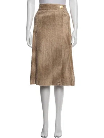 Pre-owned Tibi Midi Length Skirt In Neutrals