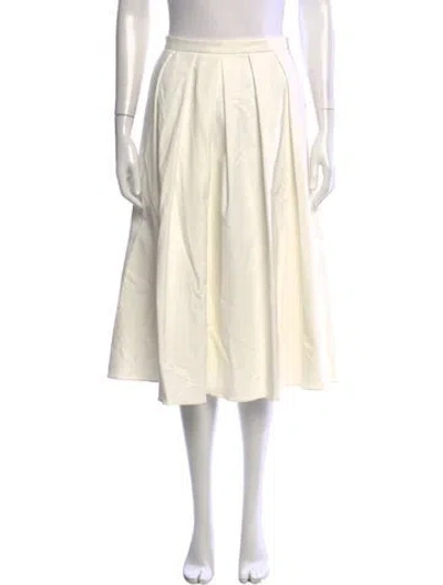 Pre-owned Tibi Midi Length Skirt In Neutrals