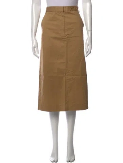 Pre-owned Tibi Midi Length Skirt In Neutrals