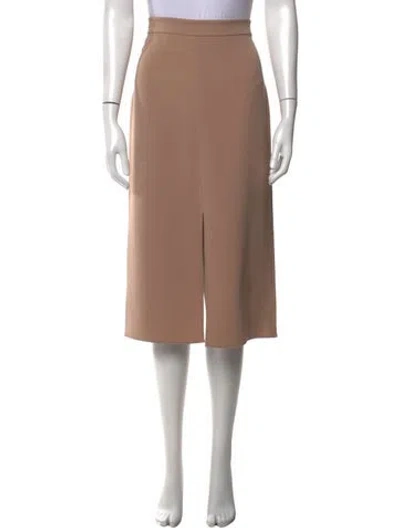 Pre-owned Tibi Midi Length Skirt In Neutrals