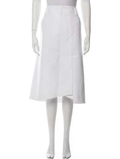 Pre-owned Tibi Midi Length Skirt In Neutrals