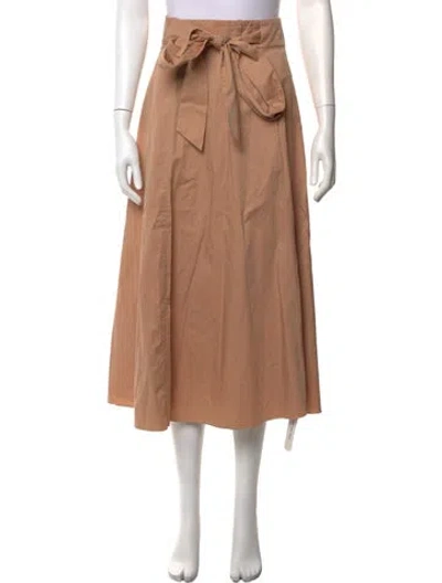 Pre-owned Tibi Midi Length Skirt In Neutrals