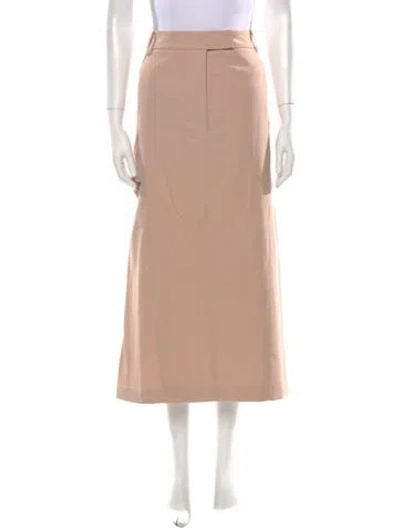 Pre-owned Tibi Midi Length Skirt In Pink