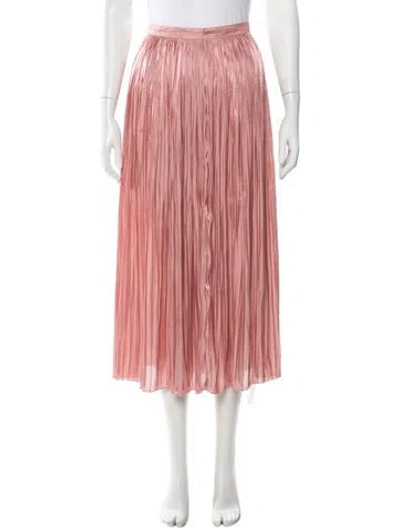 Pre-owned Tibi Midi Length Skirt In Pink