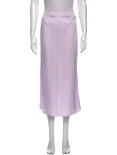 Pre-owned Tibi Midi Length Skirt In Purple