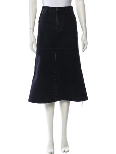 Pre-owned Tibi Midi Length Skirt W/ Tags In Gray