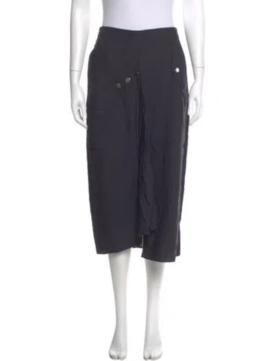 Pre-owned Tibi Midi Length Skirt W/ Tags In Gray