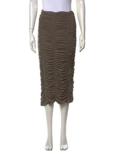 Pre-owned Tibi Midi Length Skirt W/ Tags In Multicolor